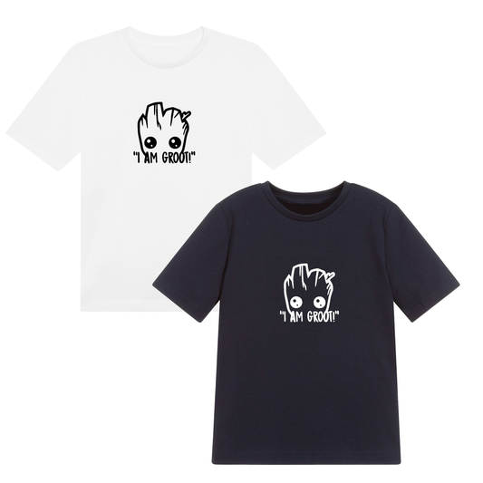 I am Groot T-shirt Kids Groot Unisex Tee Top Kids Design Anime Guardian