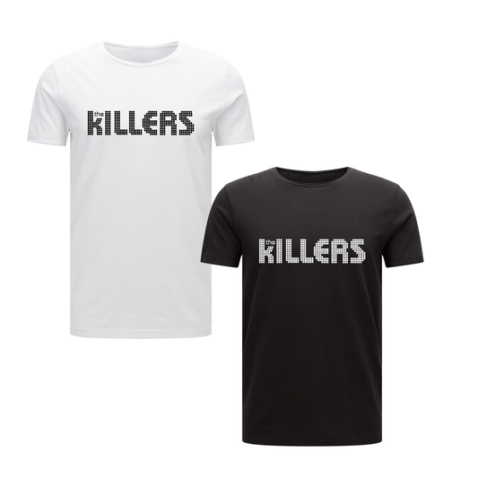 Top Rock Band The Killers Logo Men's T-shirt Rock Music Lovers Fashion The Killers Party